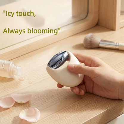Silicone Zinc Alloy Facial Massage Roller -硅胶锌合金面部按摩滚轮